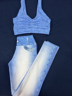 Conjunto Fake Jeans - Modelo 9 na internet