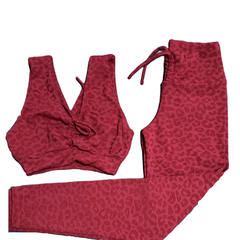 Conjunto Feline Jacquard - vermelho - comprar online