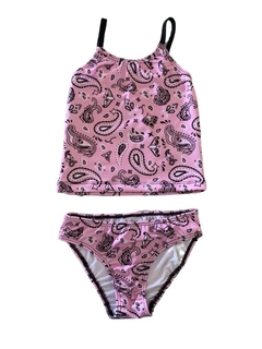 Tankini bandana rosa