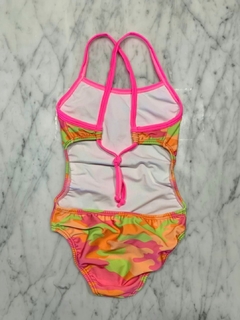 Trikini camuflada flúo - Grácia Bikinis