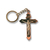 Chaveiro Cruz Cruxifixo em Metal | Artigos Religiosos
