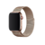 Pulseira Relógio Compatível Com Apple Watch Aço Milanese Magnética 42/44mm na internet