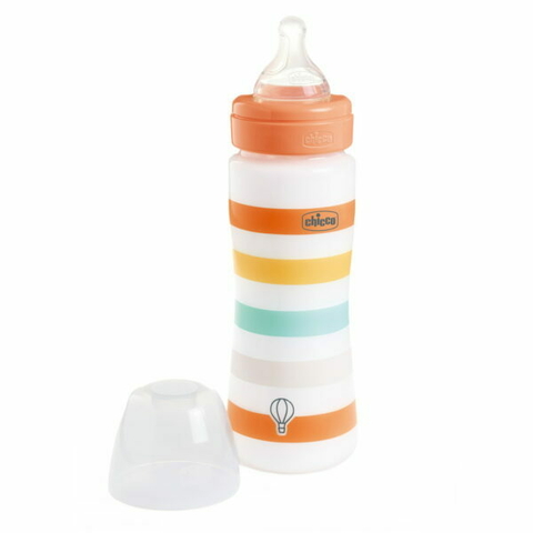 Mamadera Well Being Chicco 330ml. 4m+
