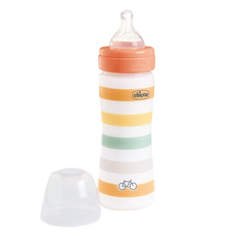 Mamadera Well Being Chicco 250ml. 2m+