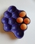 Suporte para ovos ( cor violeta)