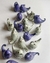Pássaro Chocalho Prosperidade ( Violeta) - Cerâmica  Patrícia Henriques