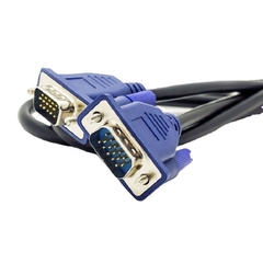 Imagen de CABLE VGA MACHO 1.5 METROS PARA PC TV SMARTV CONVERSOR PROYECTOR TVBOX MONITOR