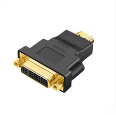 Adaptador Bidereccional Hdmi Macho A Dvi Hembra PC NOTEBOOK PS4 A MONITOR TV SMARTV PROYECTOR