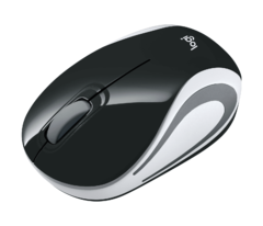 MOUSE INALAMBRICO ULTRAPORTATIL LOGITECH M187 A PILA 3 BOTONES RECEPTOR NANO PC NOTEBOOK TABLET