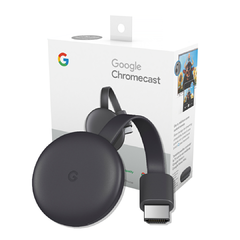 GOOGLE CHROMECAST 3 CONVERTIDOR A SMART HDTV HD WIFI