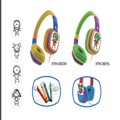 AURICULAR INFANTIL Xtech Sound Art Kid Control Volumen - tienda online