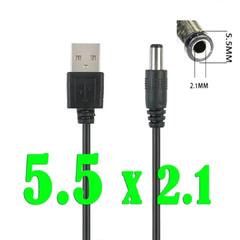 Imagen de Cable USB a Conector Redondo Pin para Parlantes Tablet Router Auriculares Gadgets Juguetes