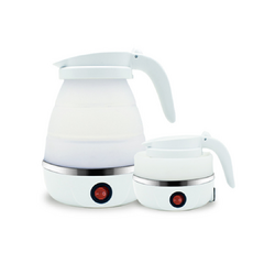 PAVA ELECTRICA HERVIDORA PLAGABLE SILICONA PARA VIAJES TRAVEL FOLDING ELECTRIC KETTLE 1057-9 1057 - tienda online