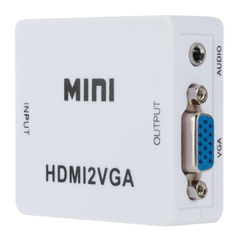 CONVERSOR ACTIVO DE HDMI A VGA MONITOR LED PROYECTOR - tienda online