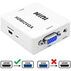 CONVERSOR ACTIVO DE HDMI A VGA MONITOR LED PROYECTOR