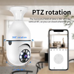 Camara Seguridad IP Graba en Memoria 220V Facil Conexion JXLCAM APP - MERCADOCELULAR DE RATTE S.A.S.