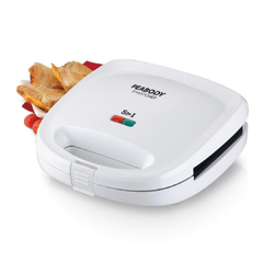 Sandwichera Peabody Pe-Sw6141 5 En 1, 700W, Sandwich, Waffles, Plancha, Grill y Omelettes Detalles 5 funciones en 1 - comprar online