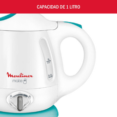 Pava Electrica Moulinex 1Lt, Corte Mate - tienda online