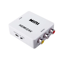 CONVERSOR ACTIVO HDMI A RCA AV AUDIO VIDEO CONECTA TU DISPOSITIVO MODERNO A TU TV DE TUBO IDEAL EMULADOR RETROGAMER - comprar online