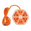 Zapatilla Hexagonal Alargue Enchufes Toma Corriente Con Usb COLORES - comprar online