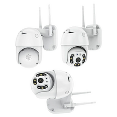 Camara IPC-A3X Domo Ptz Ip Wifi 360° Hd1080p Vision Nocturna Sonido Color Blanco - tienda online