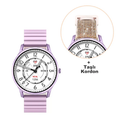 RELOJ SMARTWATCH KIESLECT LORA VIOLETA PURPLE - tienda online