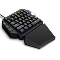 Teclado Gamer Mecanico 1 Mano Rgb PC PS3 PS4 XBOX Knup Kp-TM003 - comprar online