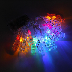 Tira de 28 broches luces led en guirnalda - MERCADOCELULAR DE RATTE S.A.S.