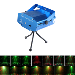 Mini Proyector Lluvia luz Laser Audio Rítmico Luces Fiesta Strobo en internet