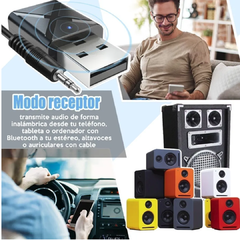 Transmisor Receptor Audio Bluetooth Jack 3.5 Tv Auriculares en internet