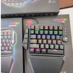 Teclado Gamer Mecanico 1 Mano Rgb PC PS3 PS4 XBOX Knup Kp-TM003 - MERCADOCELULAR DE RATTE S.A.S.