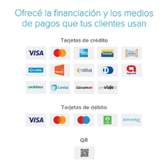 Kit Lector Tarjetas Mercado Pago Point Mini + Qr Ahora 12 Y Alimentar Plan Z - comprar online