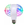 Lámpara Led Giratoria 6w Rgb Foco Doble 3 Colores Bolichera