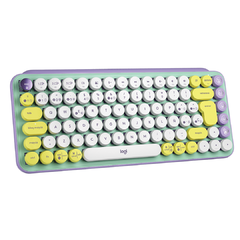 POP KEYS LOGITECH TECLADO MECÁNICO INALÁMBRICO CON TECLAS DE EMOJIS PERSONALIZABLES - MERCADOCELULAR DE RATTE S.A.S.