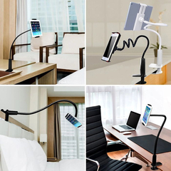 Soporte Flexible para Mesa Escritorio ideal TABLET Celular Clases Virtuales Meet Zoom Videoconferencias en internet