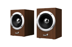 Parlante De Pc Genius Sp-hf280 Usb Madera Stereo