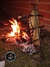 Estaca asador chico con base - comprar online