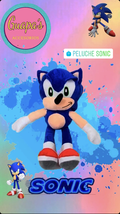 Peluche sonic 60 cm