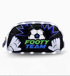 Cartuchera Footy 2 Cierres Con Luz Led - Guapa´s