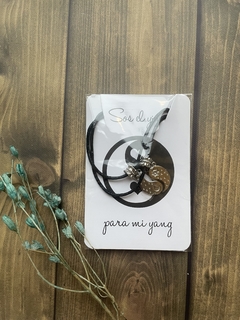 Pulsera para compartir ( ying yang)