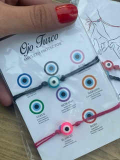 PULSERAS DE LA DISTANCIA OJO TURCO - Guapa´s