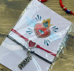 PULSERAS DE A DOS CORAZON