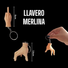 llavero de merlina