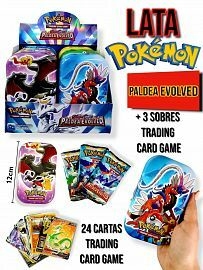 LATA POKEMON EN CAJA X 6 12CM