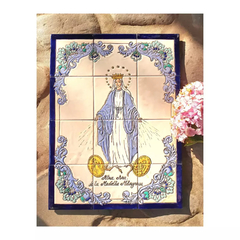 Virgen de la Medalla Milagrosa 45x60 - comprar online