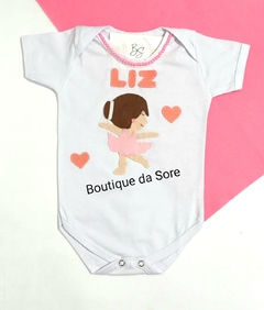 body-de-bebe-personalizado-mesversario-bailarina-com-perolas