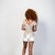 Shorts Casual Taos Off White em Viscose - comprar online