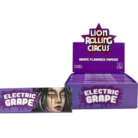 LION ROLLING CIRCUS FLAVOURS FUNKY - ELECTRIC GRAPE