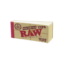 RAW WIDE TIPS PERFORATED