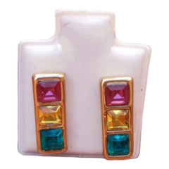 Aretes multicolor - comprar en línea